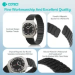 COTECi Dazzling Silicone Magnetic Strap for Galaxy Watch Ultra 47mm (iW-021)