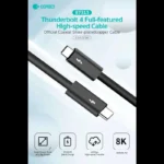 COTECi PD 100W 8K 60Hz Thunderbolt 4 Full-featured High-speed Cable 2m3m (87315)