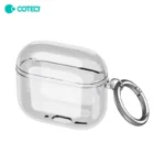 COTECi Soft Shell Scratch Resistant Crystal Case for AirPods 4 (MS-018)