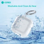 COTECi Soft Shell Scratch Resistant Crystal Case for AirPods 4 (MS-018)