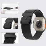 COTECi Stainless Steel Milanese Watch Strap for iWatch 49mm 45mm84