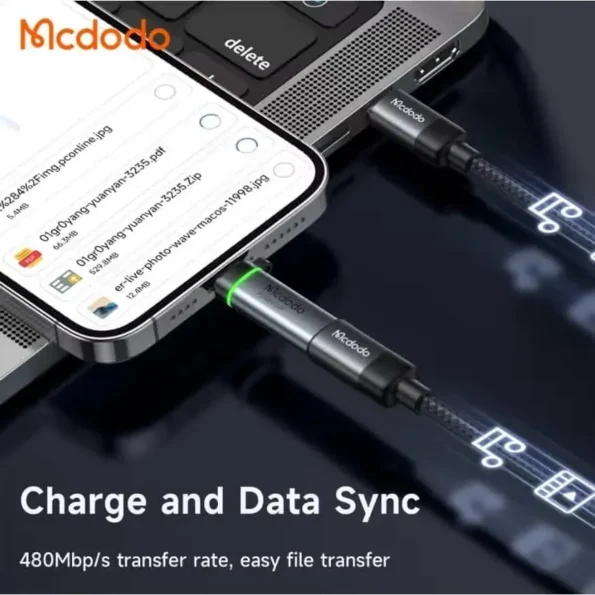 Mcdodo OT-259 36W USB-C to Lightning Auto Power Off Adapter