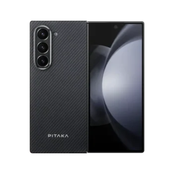 Pitaka MagEZ Case 5 Classic Ultra-Slim Case for Galaxy Z Fold 6 -600D Black/Grey (Twill)