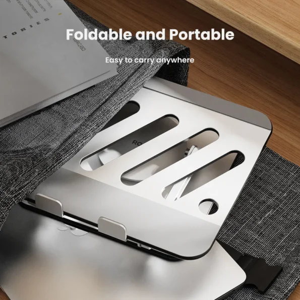 Rock Ultra-light Foldable Adjustable Aluminum Laptop Stand (RPH1006)