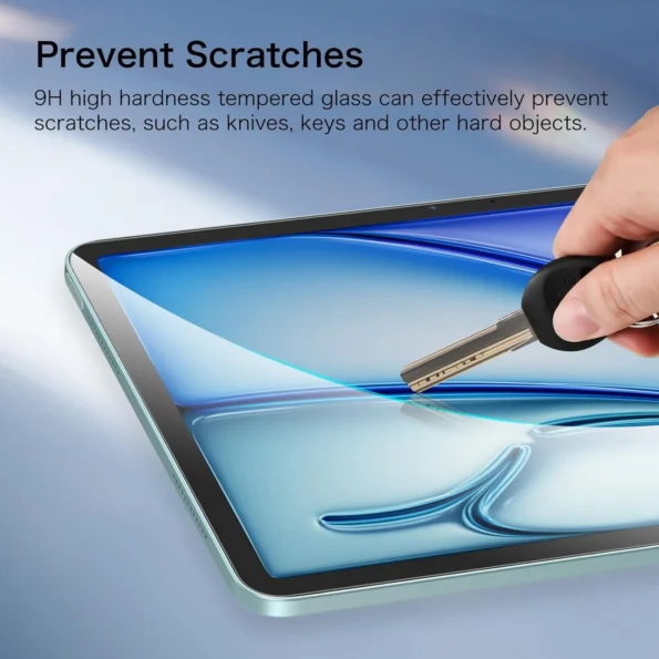 Screen Guard 9H Hardness Ultra HD Anti Scratch Tempered Glass for iPad Air 11 inch (2024) Air 6