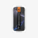 Spigen GLAS.tR EZ Fit Screen Protector for iPhone iPhone 16 Pro : 16 Pro Max (2 Pack)