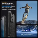 Spigen Liquid Air Military-Grade Protection Case for iPhone 16 Pro : 16 Pro Max1