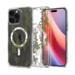 Spigen Ultra Hybrid MagFit Digital Camo Case for iPhone 16 Pro Max