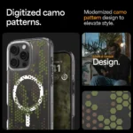 Spigen Ultra Hybrid MagFit Digital Camo Case for iPhone 16 Pro Max (5)