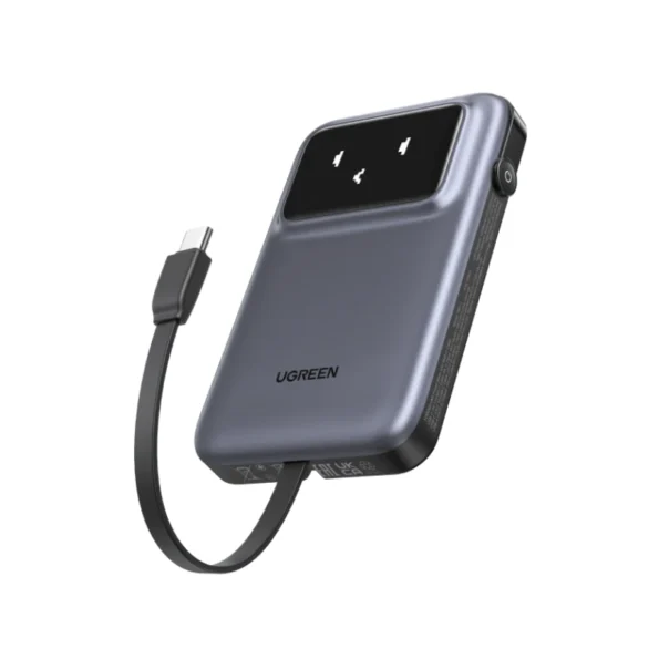 UGREEN Uno QPro 10000mAh 30W Power Bank with Built-in USB-C Cable