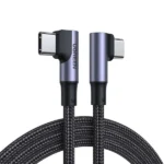 Ugreen 100W USB-C to USB-C Angled Braided Cable - 1m US335 (70696)