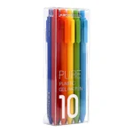 Xiaomi Kaco Geen Pure Plastic Gel Ink Pen Set 10pcs (K1015)