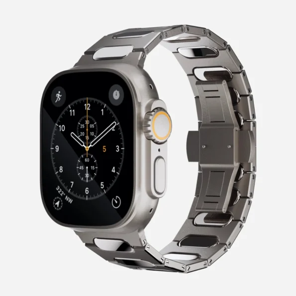 Premium Stainless Steel Titanium Band G1-T for iWatch 45 / 46 / 49mm