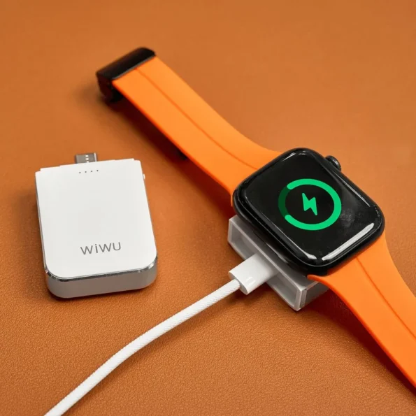 WiWU Wi-M21 Elf 3in1 1100mAh Apple Watch Charger