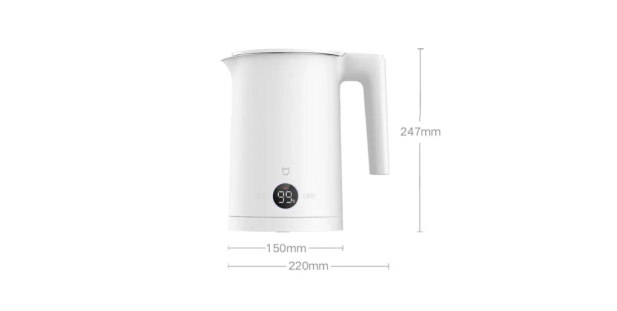 Xiaomi Mijia Constant Temperature 1.5L Electric Kettle P1 Quiet Edition