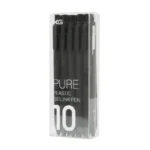 Xiaomi Kaco Pure Plastic Gel Ink Pen Set 10pcs (K1015) – Black